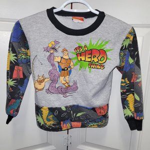 1980s Disney Hercwear youth long sleeved shirt